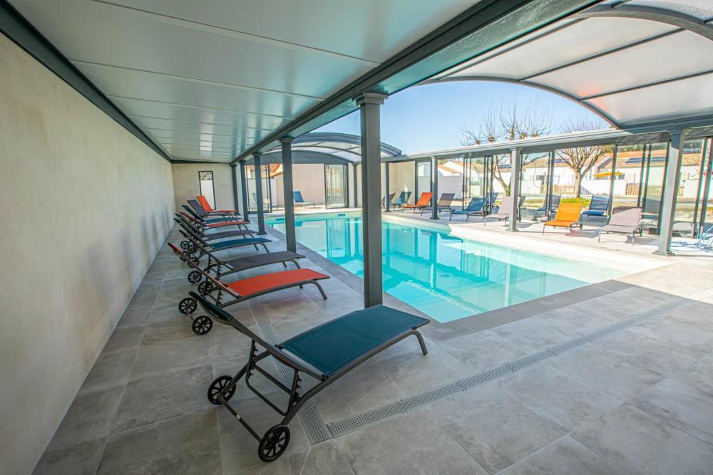 Le Pacha Maison Avec Piscine/Parking/Wifi/Plages 5Kms Les Mathes Zewnętrze zdjęcie
